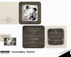 Portfolio-Trouwuitnodiging T&Y